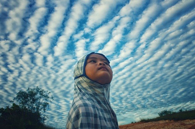 Muat turun percuma Sky Kid Beautiful - foto atau gambar percuma untuk diedit dengan editor imej dalam talian GIMP