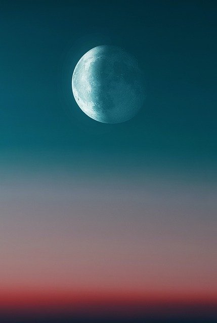 دانلود رایگان عکس آسمان ماه شب آسمان اجرام آسمانی برای ویرایش با ویرایشگر تصویر آنلاین رایگان GIMP