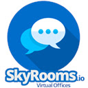 SkyRooms.IO Desktop Streamer  screen for extension Chrome web store in OffiDocs Chromium