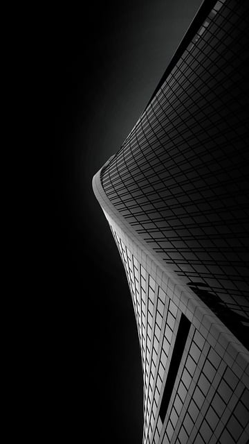 Free download skyscraper city night bw free picture to be edited with GIMP free online image editor
