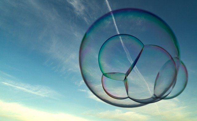 Template Photo Sky Soap Bubble Condence Strip -  for OffiDocs