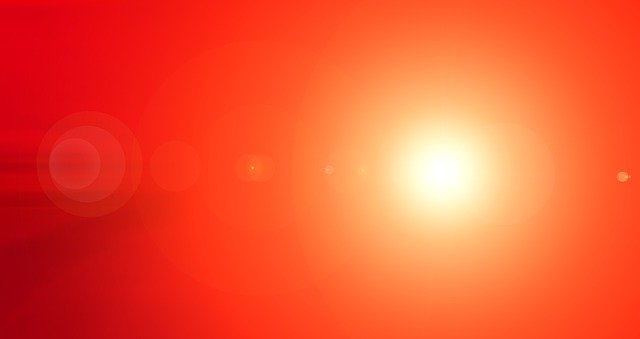 Free download Sky Sun Partly Cloudy -  free illustration to be edited with GIMP free online image editor
