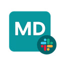 Slack Markdown Viewer  screen for extension Chrome web store in OffiDocs Chromium