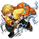 Sleeping Zenitsu Attack Live Wallpaper New Tab  screen for extension Chrome web store in OffiDocs Chromium