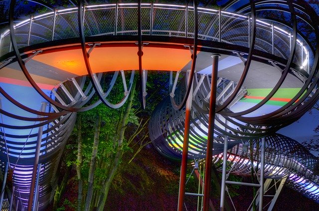 Free download Slinky Springs To Fame Bridge -  free photo or picture to be edited with GIMP online image editor