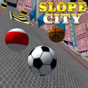 Slope City – Unblocked Game  screen for extension Chrome web store in OffiDocs Chromium