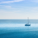 Small boat on the sea  screen for extension Chrome web store in OffiDocs Chromium