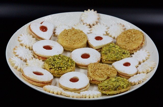 Free download Small Shortbread Cookies Pastries -  free photo or picture to be edited with GIMP online image editor