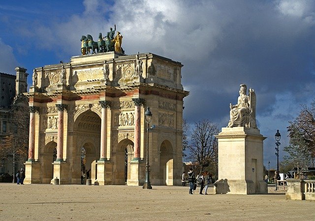Free download small triumphal arch napoleon free picture to be edited with GIMP free online image editor