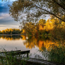 Small wooden bridge by the lake  screen for extension Chrome web store in OffiDocs Chromium