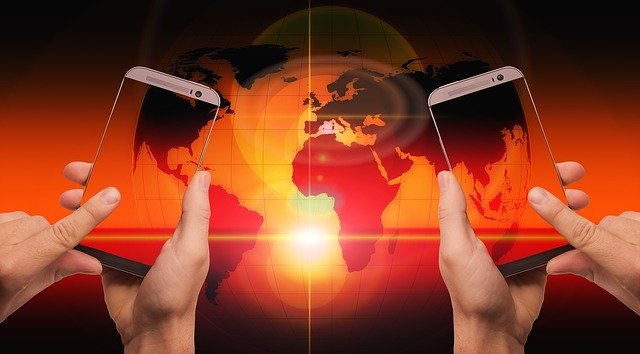 Free download Smartphone Network Globe free photo template to be edited with GIMP online image editor