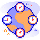 Smart World Clock With All Time Zones  screen for extension Chrome web store in OffiDocs Chromium
