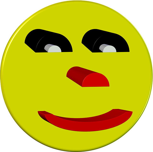 Free download Smiley 3D Nose -  free illustration to be edited with GIMP free online image editor
