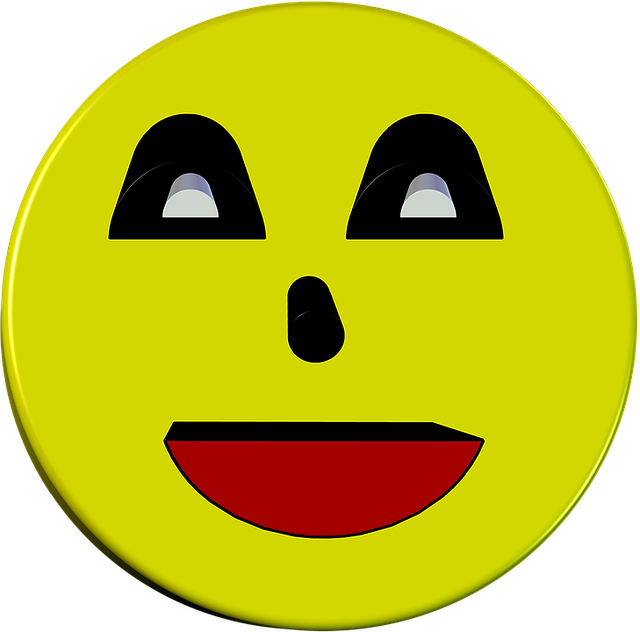 Free download Smiley 3D Yellow Sign -  free illustration to be edited with GIMP free online image editor