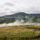 smoke and mountains  screen for extension Chrome web store in OffiDocs Chromium