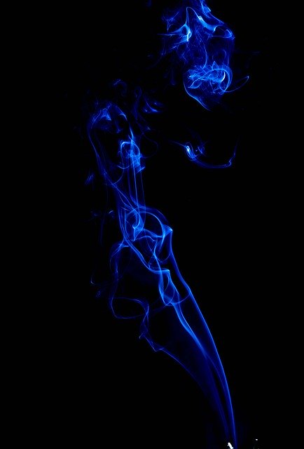 Free download Smoke Blue Joss Sticks -  free photo or picture to be edited with GIMP online image editor