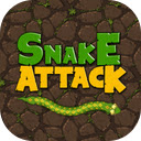 Snake Attack Game Grow Your Snake and Avoid Danger!  screen for extension Chrome web store in OffiDocs Chromium