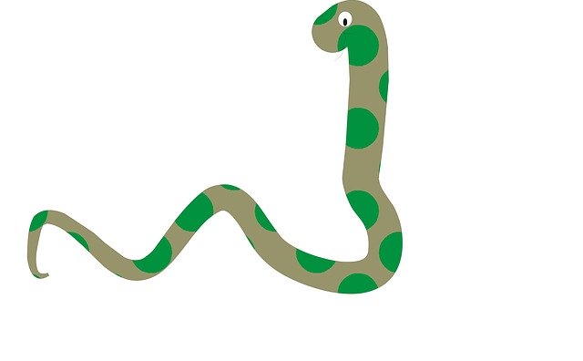 Free download Snake Green Caricature -  free illustration to be edited with GIMP free online image editor