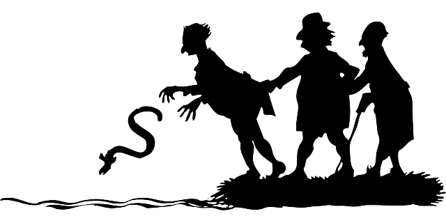 Free download Snake People Silhouette - Free vector graphic on Pixabay free illustration to be edited with GIMP free online image editor