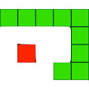 Snake vs Block Game  screen for extension Chrome web store in OffiDocs Chromium