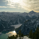 Snowcap Mountains during Sunset  screen for extension Chrome web store in OffiDocs Chromium