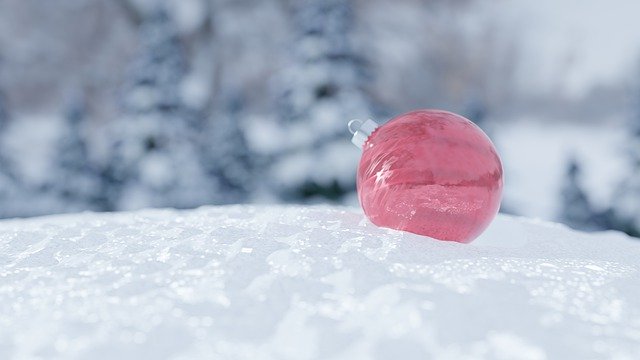 Free download Snow Christmas Ball Winter -  free photo or picture to be edited with GIMP online image editor