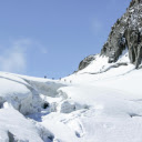 Snow Covered Mountain Under Blue Sky  screen for extension Chrome web store in OffiDocs Chromium