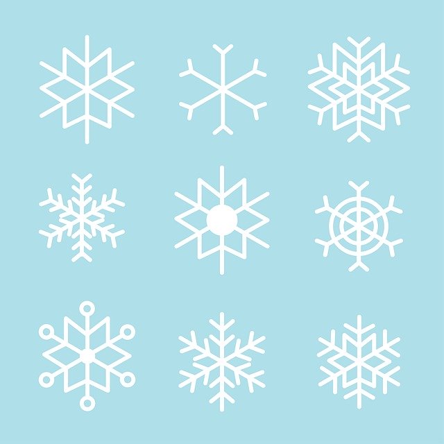 Free download Snowflakes Winter Graphics -  free illustration to be edited with GIMP free online image editor