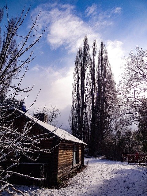 دانلود رایگان Snow House Winter - عکس یا تصویر رایگان برای ویرایش با ویرایشگر تصویر آنلاین GIMP