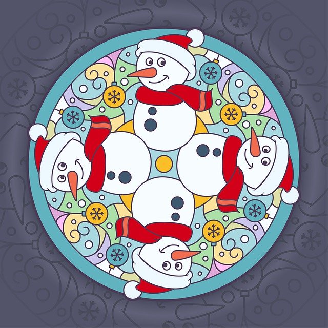 Free download Snowman Decoration -  free illustration to be edited with GIMP free online image editor