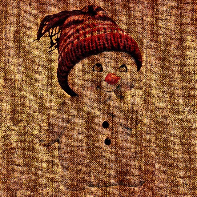 Free download Snowman Tissue Structure -  free illustration to be edited with GIMP free online image editor