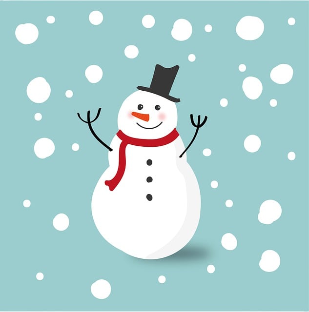 Free download snowman winter snow cold figure free picture to be edited with GIMP free online image editor