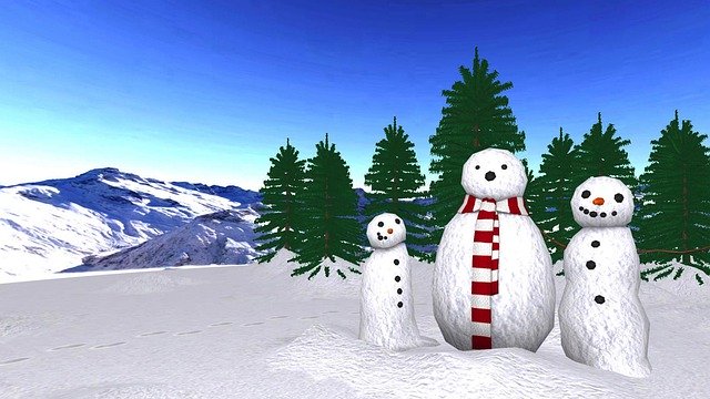 Free download Snowmen Winter Snowman -  free illustration to be edited with GIMP free online image editor