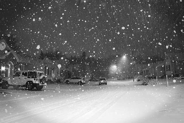 Free download Snow Street Car -  free photo or picture to be edited with GIMP online image editor