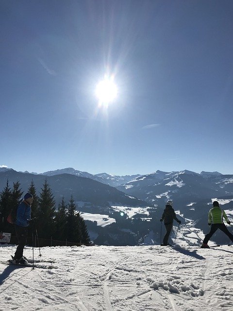 Free download Snow Sun Ski -  free photo or picture to be edited with GIMP online image editor