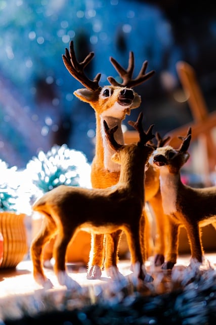 Free download snow xmas deer season decoration free picture to be edited with GIMP free online image editor
