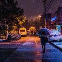 Snowy Night Street Scene  screen for extension Chrome web store in OffiDocs Chromium