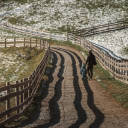 Snowy road and family  screen for extension Chrome web store in OffiDocs Chromium