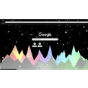 Snowy Space Mountains  screen for extension Chrome web store in OffiDocs Chromium