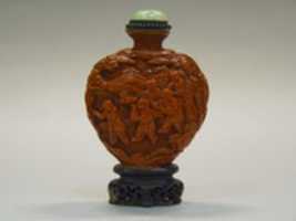 Free download Snuff Bottle with Children at Play free photo or picture to be edited with GIMP online image editor