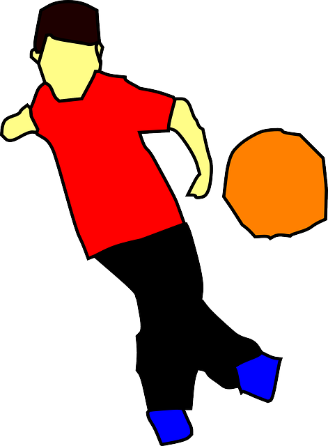 Free download Soccer Kid Ball - Free vector graphic on Pixabay free illustration to be edited with GIMP free online image editor