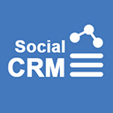 SOCIAL CRM  screen for extension Chrome web store in OffiDocs Chromium