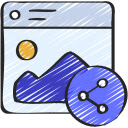 Social Sharing Preview  screen for extension Chrome web store in OffiDocs Chromium