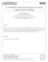 Free download SOCRATES Vol 4, No 3 (2016): SPECIAL ISSUE - SEPTEMBER- FUTURE OF E-GOVERNMENT:LEARNING FROM THE PAST free photo or picture to be edited with GIMP online image editor