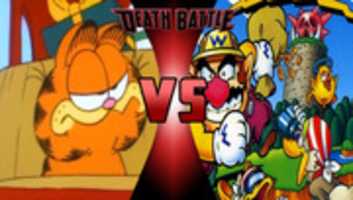 Free download Sold Garfield Vs Wario By Datmustacheman Dcoo 4rj free photo or picture to be edited with GIMP online image editor