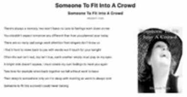 Free download Someone To Fit Into A Crowd free photo or picture to be edited with GIMP online image editor
