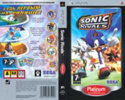 Free download Sonic Rivals (Platinum: The Best of PSP) PSP ULES-00622 Russia free photo or picture to be edited with GIMP online image editor