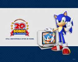 Free download Sonic The Hedgehog 20th Anniversary Wallpapers free photo or picture to be edited with GIMP online image editor