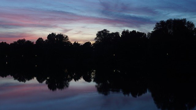 Free download Sonnenuntergang See Sunset -  free photo or picture to be edited with GIMP online image editor