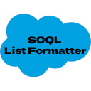 SOQL List Formatter  screen for extension Chrome web store in OffiDocs Chromium
